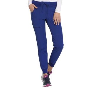 NWOT HeartSoul Scrub Drawstring Jogger Pant Royal LP